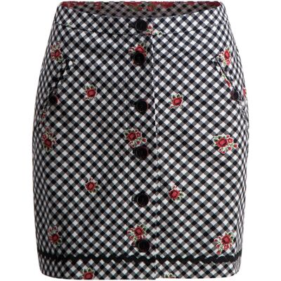 blutsgeschwister Minirock pleats please Schwarz XS S M L XL Damen blutsgeschwister Minirock pleats please Schwarz XS S M L XL Damen