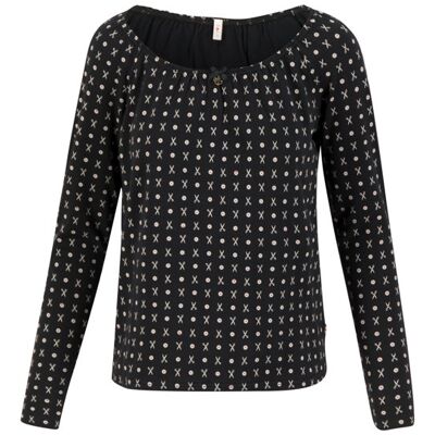 blutsgeschwister Longsleeve girls to the front Schwarz XS S M L XL 2XL Damen blutsgeschwister Longsleeve girls to the front Schwarz XS S M L XL 2XL Damen