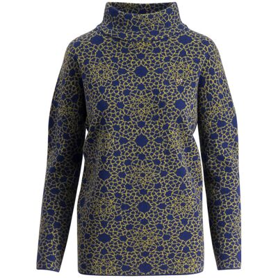 blutsgeschwister Pullover kapi turtle Blau XS S M L XL Damen blutsgeschwister Pullover kapi turtle Blau XS S M L XL Damen