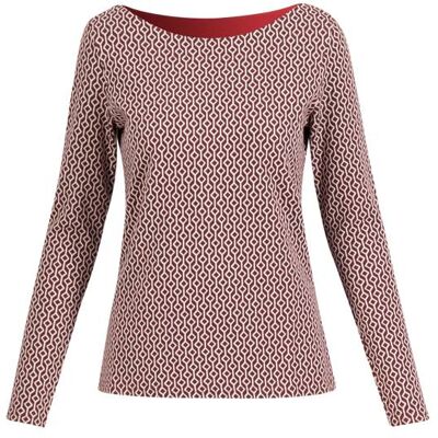 blutsgeschwister Longsleeve Hüpfeherz Rot XS S M L XL 2XL Damen blutsgeschwister Longsleeve Hüpfeherz Rot XS S M L XL 2XL Damen