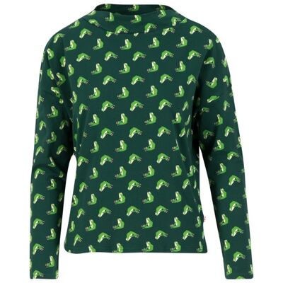 blutsgeschwister Longsleeve tailorlove turtle Grün XS S M L XL 2XL Damen blutsgeschwister Longsleeve tailorlove turtle Grün XS S M L XL 2XL Damen