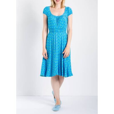 blutsgeschwister Jerseykleid sweet cheat dress Blau XS S M L XL Damen blutsgeschwister Jerseykleid sweet cheat dress Blau XS S M L XL Damen