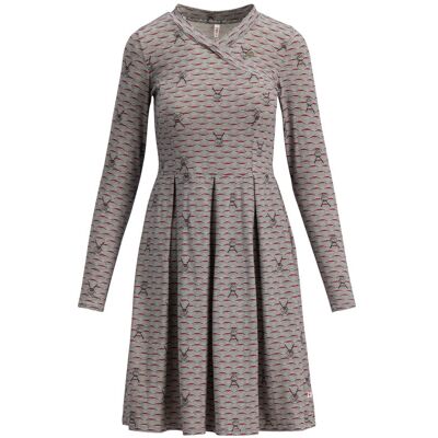blutsgeschwister Jerseykleid crown princess Beige XS S M L XL Damen blutsgeschwister Jerseykleid crown princess Beige XS S M L XL Damen