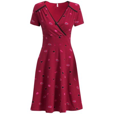blutsgeschwister Jerseykleid superheldinnen power Rosa XS S M L XL 2XL Damen blutsgeschwister Jerseykleid superheldinnen power Rosa XS S M L XL 2XL Damen
