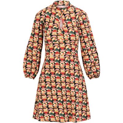 blutsgeschwister Jerseykleid high spirits virginial Grün XS S M L XL 2XL Damen blutsgeschwister Jerseykleid high spirits virginial Grün XS S M L XL 2XL Damen