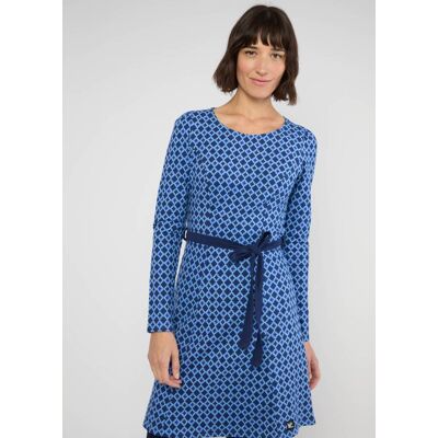 blutsgeschwister Sweatkleid Très Charmeuse Blau XS S M L XL 2XL Damen blutsgeschwister Sweatkleid Très Charmeuse Blau XS S M L XL 2XL Damen