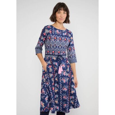 blutsgeschwister Festliches Kleid Kisses Sweeter than Wine Blau XS S M L XL 2XL Damen blutsgeschwister Festliches Kleid Kisses Sweeter than Wine Blau XS S M L XL 2XL Damen