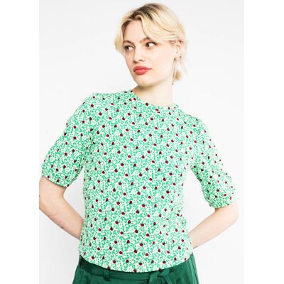 blutsgeschwister T-Shirt Gracious Gretchen Grün XS S M L XL 2XL Damen blutsgeschwister T-Shirt Gracious Gretchen Grün XS S M L XL 2XL Damen
