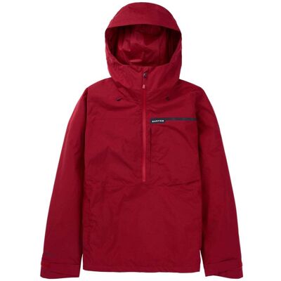 Burton Gore Tex 2L Pillowline Anorak Sediment Deep Red - rot Burton Gore Tex 2L Pillowline Anorak Sediment Deep Red - rot