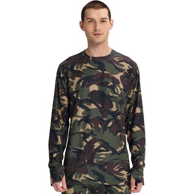 Burton MDWT Midweight Crew Herren-Funktionsshirt Seersucker Camo - camo - Herren Burton MDWT Midweight Crew Herren-Funktionsshirt Seersucker Camo - camo - Herren