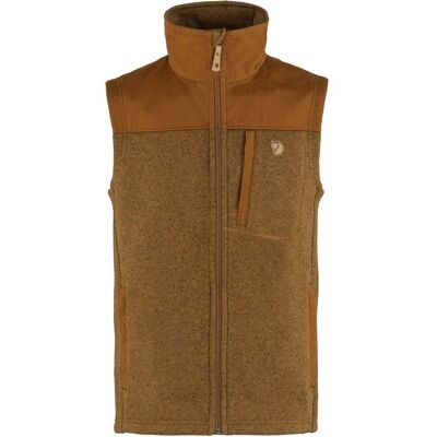 Fjällräven Fjaellraeven Buck Fleece Vest Chestnut - braun Fjällräven Fjaellraeven Buck Fleece Vest Chestnut - braun