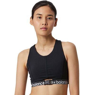 New Balance Achiever Crop Bra Black - schwarz - Damen New Balance Achiever Crop Bra Black - schwarz - Damen