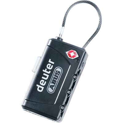 Deuter TSA Cable Lock - schwarz Deuter TSA Cable Lock - schwarz