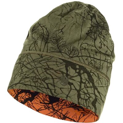 Fjällräven Fjaellraeven Lappland Beanie Green Camo/Orange Multi Camo - gruen Fjällräven Fjaellraeven Lappland Beanie Green Camo/Orange Multi Camo - gruen