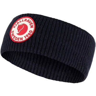 Fjällräven Fjaellraeven 1960 Logo Headband Dark Navy - blau Fjällräven Fjaellraeven 1960 Logo Headband Dark Navy - blau