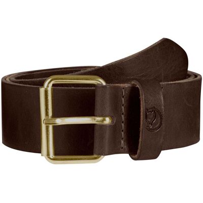 Fjällräven Fjaellraeven Singi Belt 4 cm Leather Brown - braun Fjällräven Fjaellraeven Singi Belt 4 cm Leather Brown - braun