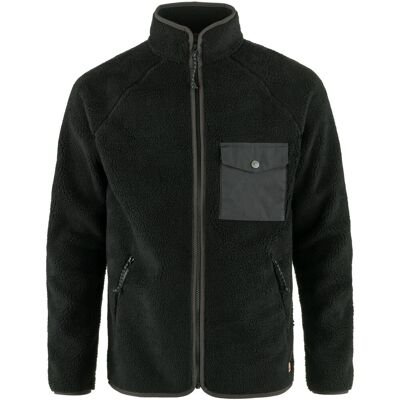 Fjällräven Fjaellraeven Vardag Pile Fleece Black/Dark Grey - schwarz Fjällräven Fjaellraeven Vardag Pile Fleece Black/Dark Grey - schwarz