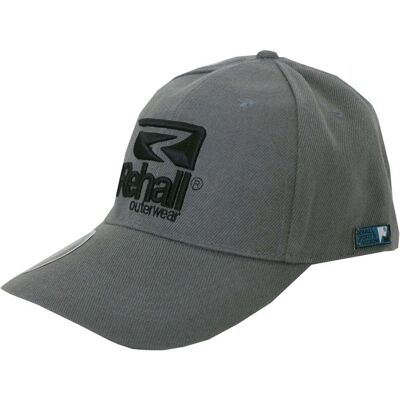 Rehall R-Casps Logo Cap Waxed Grey - grau Rehall R-Casps Logo Cap Waxed Grey - grau