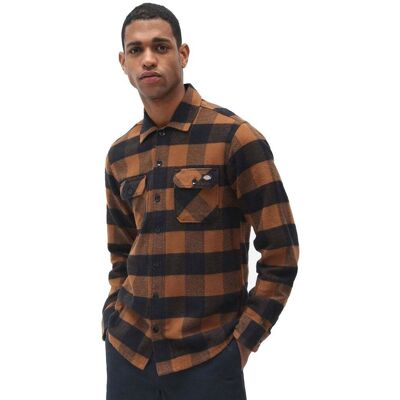 Dickies New Sacramento Shirt Brown Duck - braun Dickies New Sacramento Shirt Brown Duck - braun