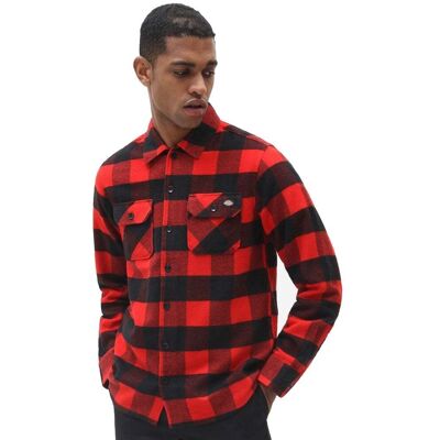 Dickies New Sacramento Shirt Red - rot Dickies New Sacramento Shirt Red - rot