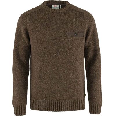 Fjällräven Fjaellraeven Lada Round-Neck Bogwood Brown - braun Fjällräven Fjaellraeven Lada Round-Neck Bogwood Brown - braun