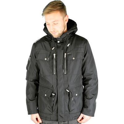 Khujo Smart Herren-Winterjacke Black - schwarz Khujo Smart Herren-Winterjacke Black - schwarz