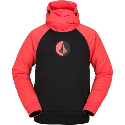 Volcom Hydro Riding Hoodie Orange Shock - schwarz Volcom Hydro Riding Hoodie Orange Shock - schwarz