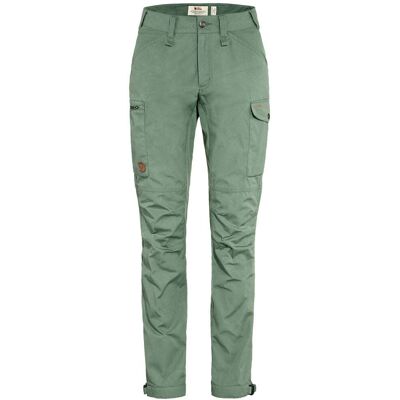 Fjällräven Fjaellraeven Kaipak Curved Trousers Patina Green - gruen Fjällräven Fjaellraeven Kaipak Curved Trousers Patina Green - gruen