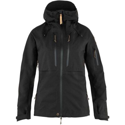 Fjällräven Fjaellraeven Keb Eco-Shell Jacket Black - schwarz Fjällräven Fjaellraeven Keb Eco-Shell Jacket Black - schwarz