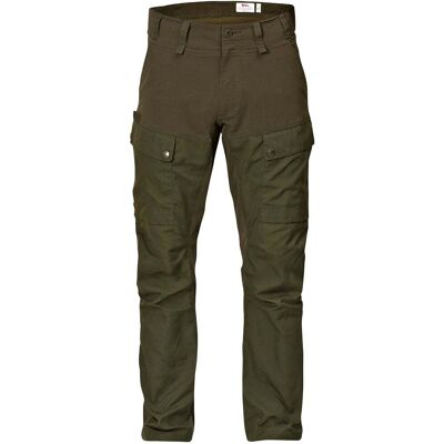 Fjällräven Fjaellraeven Lappland Hybrid Trousers Dark Olive - gruen Fjällräven Fjaellraeven Lappland Hybrid Trousers Dark Olive - gruen