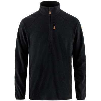 Fjällräven Fjaellraeven Oevik Lite Fleece Half Zip Black - schwarz Fjällräven Fjaellraeven Oevik Lite Fleece Half Zip Black - schwarz
