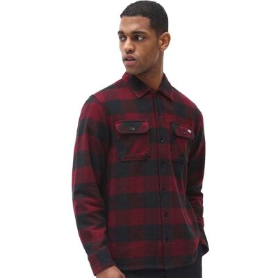 Dickies New Sacramento Shirt Maroon - weinrot Dickies New Sacramento Shirt Maroon - weinrot