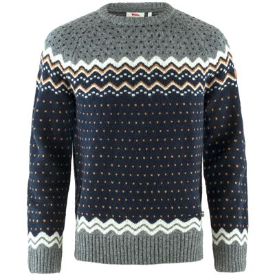Fjällräven Fjaellraeven Oevik Knit Sweater Dark Navy - blau Fjällräven Fjaellraeven Oevik Knit Sweater Dark Navy - blau