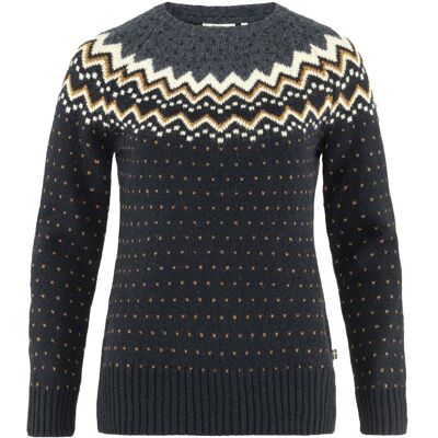 Fjällräven Fjaellraeven Oevik Knit Sweater Dark Navy - blau Fjällräven Fjaellraeven Oevik Knit Sweater Dark Navy - blau