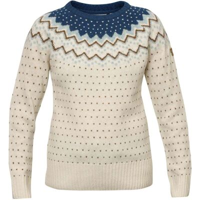 Fjällräven Fjaellraeven Oevik Knit Sweater Glacier Green - weiss Fjällräven Fjaellraeven Oevik Knit Sweater Glacier Green - weiss