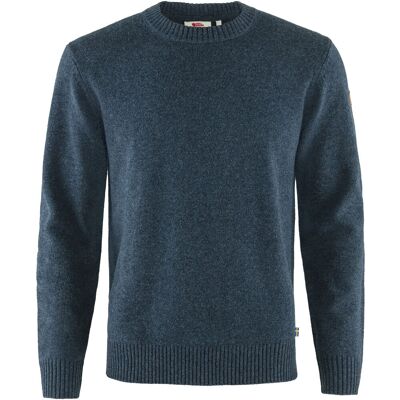 Fjällräven Fjaellraeven Oevik Round-Neck Sweater Navy - blau Fjällräven Fjaellraeven Oevik Round-Neck Sweater Navy - blau