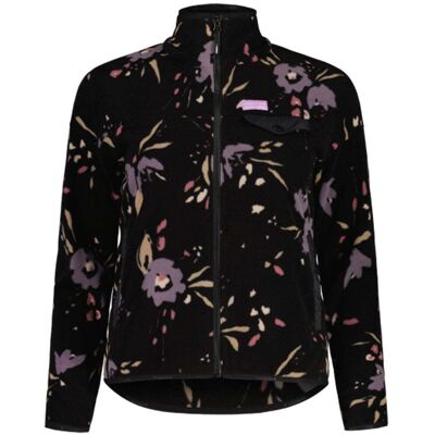 Maloja BocanaM Deep Black Brushflower - muster Maloja BocanaM Deep Black Brushflower - muster