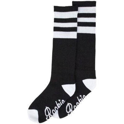 Rookie 16'' Mid Calf Sock Black White Adult - schwarz Rookie 16'' Mid Calf Sock Black White Adult - schwarz