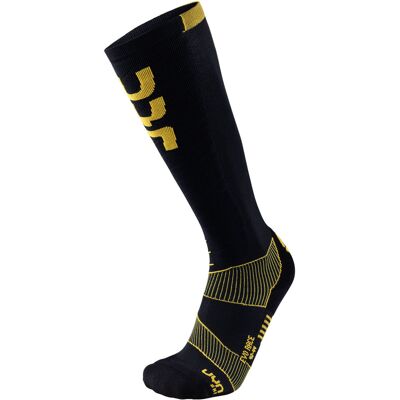 UYN Ski Evo Race Socks Man Herren-Funktionssocken Black Yellow - schwarz UYN Ski Evo Race Socks Man Herren-Funktionssocken Black Yellow - schwarz