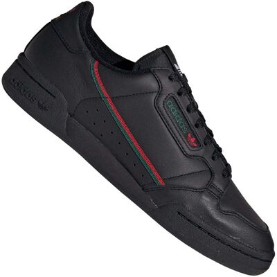 adidas Originals Continental 80 Sneaker Core Black - schwarz adidas Originals Continental 80 Sneaker Core Black - schwarz