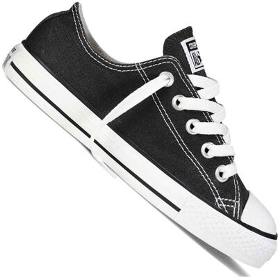 Converse All Star OX Kinder Chucks Black - schwarz Converse All Star OX Kinder Chucks Black - schwarz