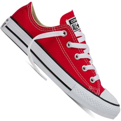Converse Chucks All Star OX Youth Red - rot Converse Chucks All Star OX Youth Red - rot