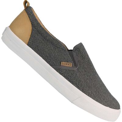 Djinns Slider Fishburn Canvas-Sneaker Grey 2016 - grau Djinns Slider Fishburn Canvas-Sneaker Grey 2016 - grau