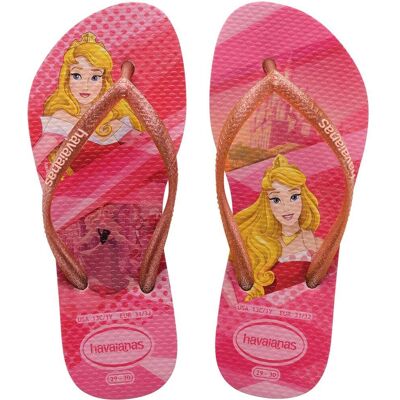 Havaianas Kids Slim Princess Kinder-Schlappen Rose - pink Havaianas Kids Slim Princess Kinder-Schlappen Rose - pink
