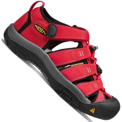 Keen Children Newport H2 Kinder-Sandalen Ribbon Red/Gargoyle - rot Keen Children Newport H2 Kinder-Sandalen Ribbon Red/Gargoyle - rot