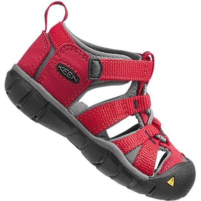 Keen Toddler Seacamp II CNX Sandalen Racing Red/Gargoyle - rot Keen Toddler Seacamp II CNX Sandalen Racing Red/Gargoyle - rot