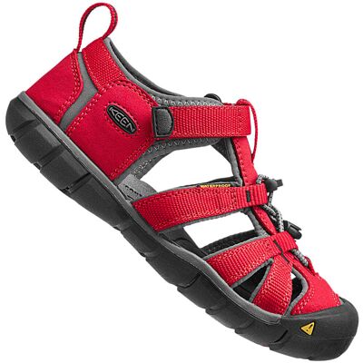 Keen Seacamp II CNX Junior Sandale Racing Red Gargoyle - rot Keen Seacamp II CNX Junior Sandale Racing Red Gargoyle - rot