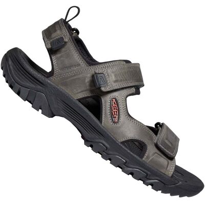 Keen Targhee III Open Toe Sandal Grey Black - grau Keen Targhee III Open Toe Sandal Grey Black - grau