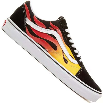 Vans Old Skool Flame - schwarz Vans Old Skool Flame - schwarz