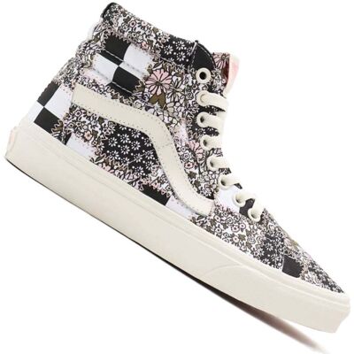 Vans Sk8-Hi Schuhe VN0A32QG9FY Patchwork Floral Multi Marshmallow - muster Vans Sk8-Hi Schuhe VN0A32QG9FY Patchwork Floral Multi Marshmallow - muster